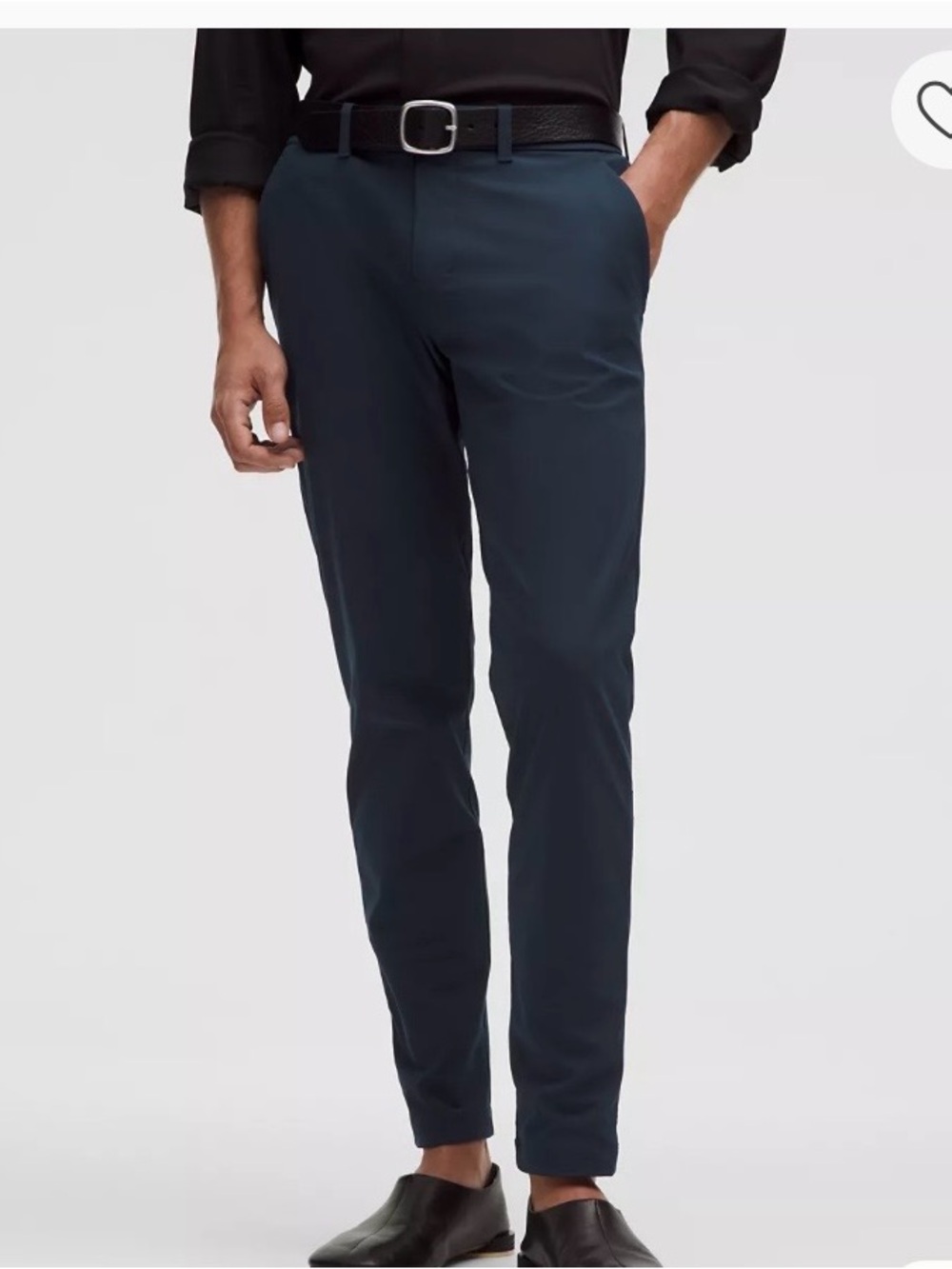 lululemon athletica ABC Slim-Fit Trouser 34L
Warpstreme. Size. 34/L. Color navy